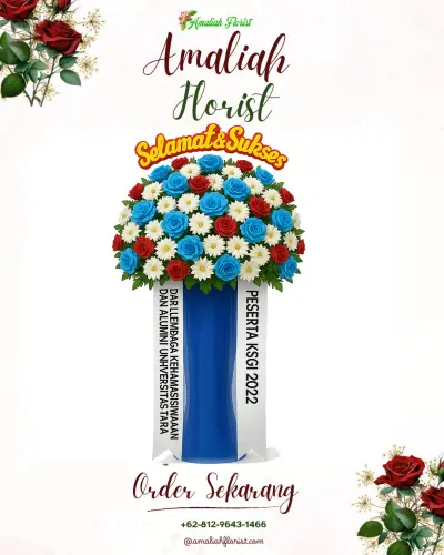 Standing Flower di Pasar Pagi